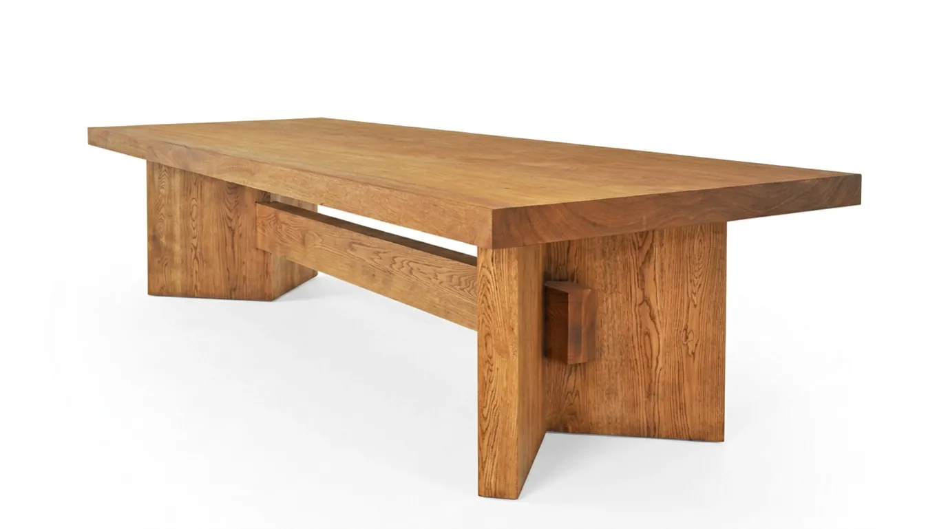 Dining table mersawa (Multiple board)