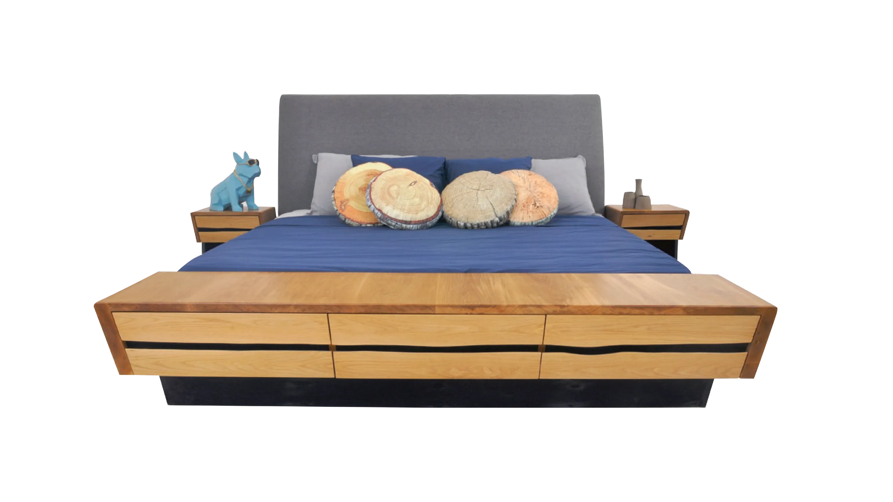 Platypus Bed White Oak