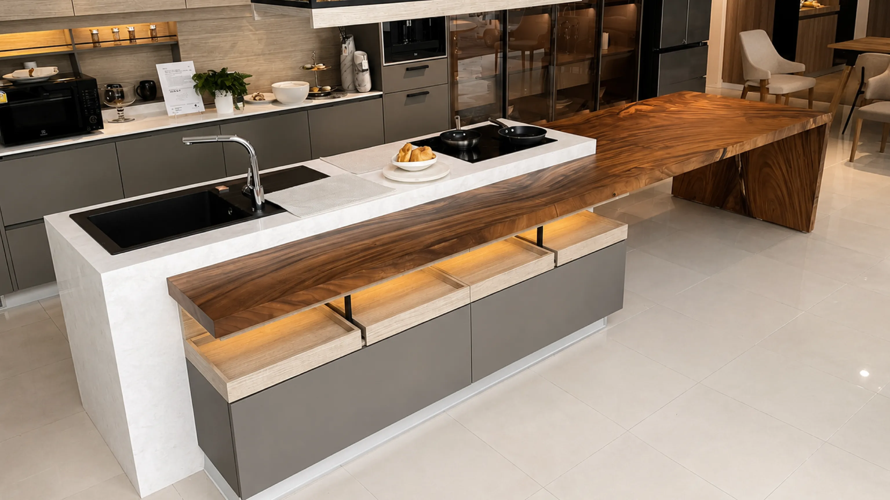 Built-in Kitchen Island