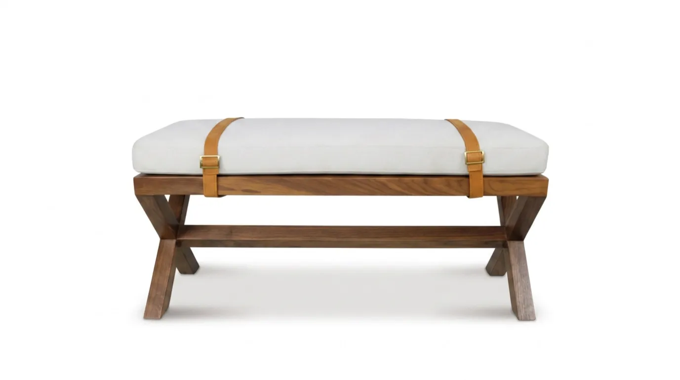 BENCH AMERICAN WALNUT
