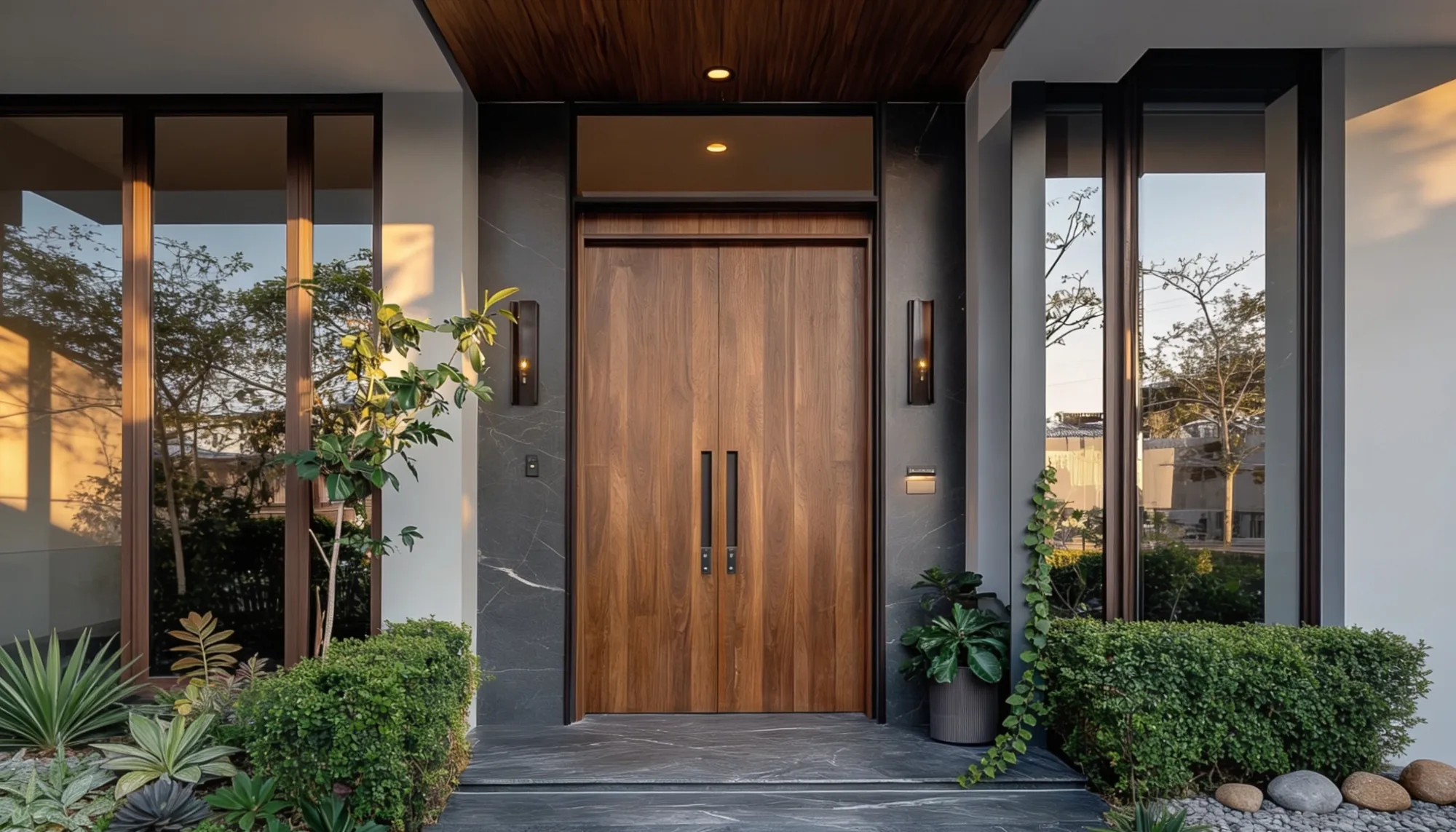 Main Entrance Teak