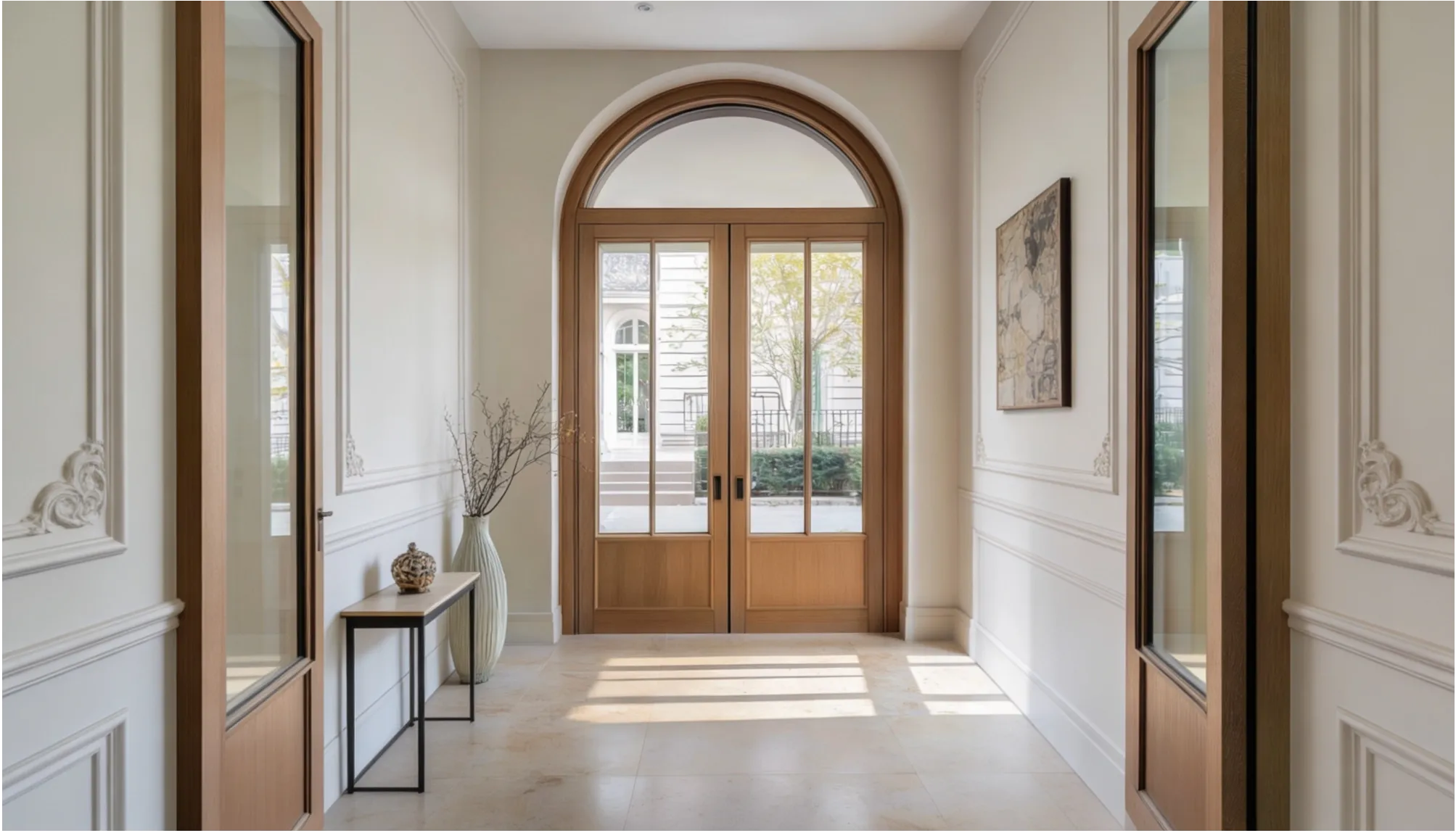 Double Swing Door - Teng Lao Wood