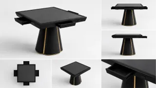 Boardgame Table NOIR 4 Seats