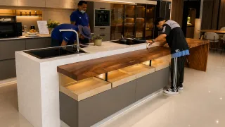 Built-in Kitchen Island